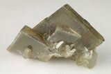 Tabular Barite Crystal Cluster with Phantoms - Peru #204750-1